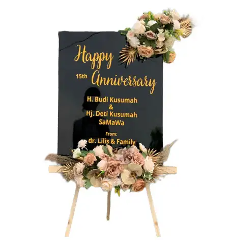 Papan Bunga Akrilik parepare